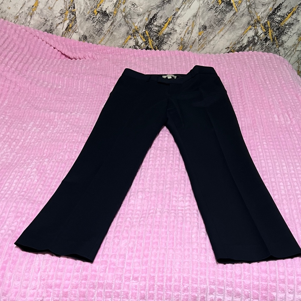 Navy blue Flared Trousers